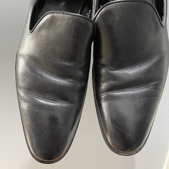 Barney’s New York Slip on Black Sz 11 M - Picture 4 of 11